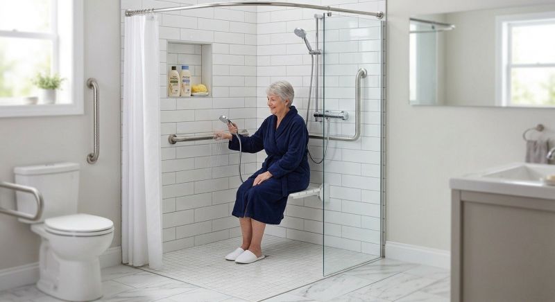 Elderly Shower Installation in Venice, FL